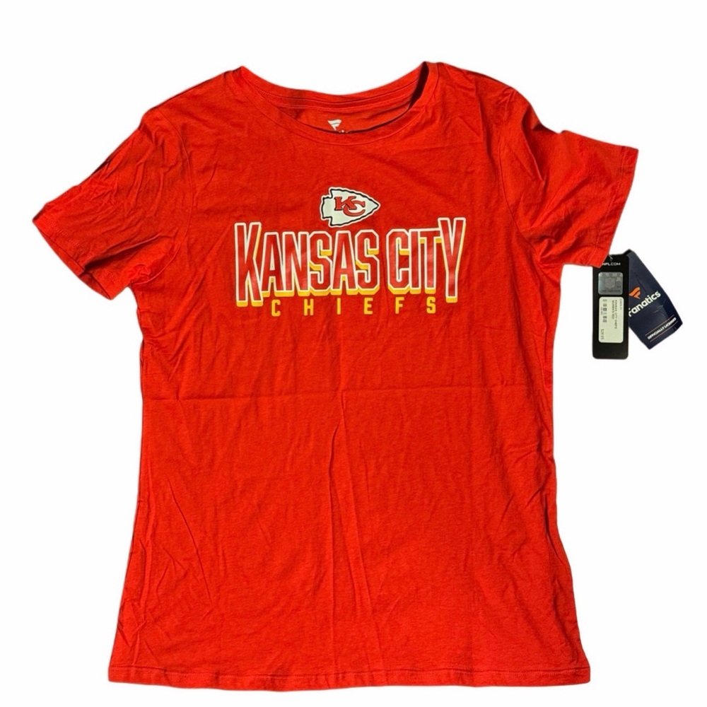 Kansas City Chiefs Women’s Lightweight T-shirt | NWT | Size: Large